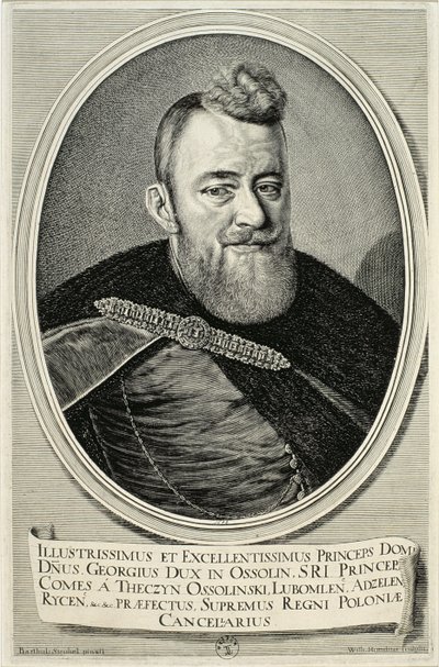 Jerzy Ossolinski (1595-1650) 1648 autorstwa Willem Hondius