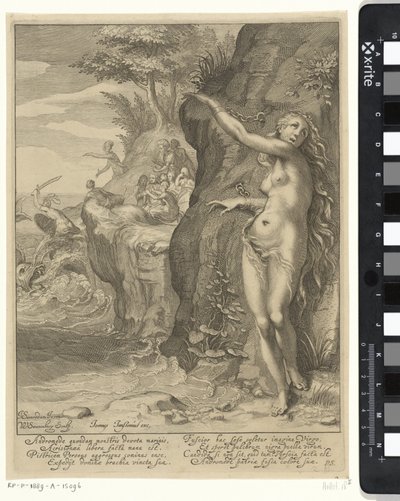 Perseusz w Andromedzie autorstwa Willem Isaacsz. van Swanenburg