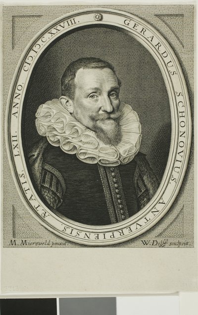 Gerard van Schoonhoven autorstwa Willem Jacobsz. Delff