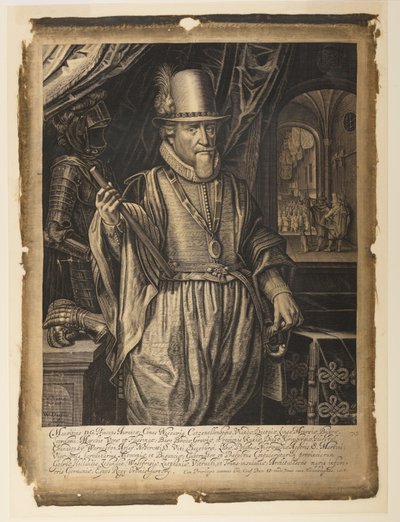 Maurits, książę Orange-Nassau autorstwa Willem Jacobsz. Delff