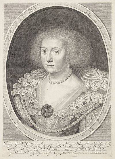 Portret Amalii van Solms autorstwa Willem Jacobsz Delff