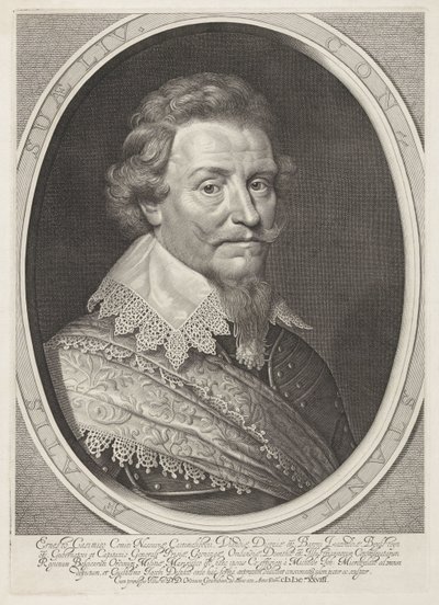 Portret Ernsta Kazimierza, hrabiego Nassau-Dietz autorstwa Willem Jacobsz Delff