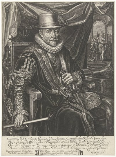 Portret Wilhelma I, księcia Orange autorstwa Willem Jacobsz Delff