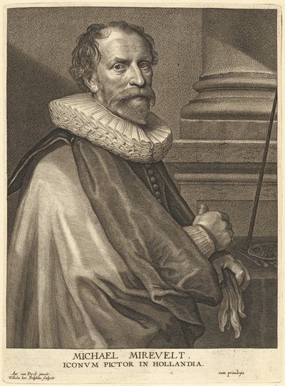 Michela Mierevelda autorstwa Willem Jacobsz Delff after Sir Anthony van Dyck