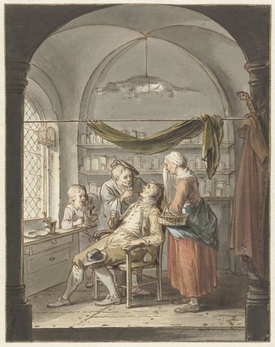 Dentysta autorstwa Willem Joseph Laquy