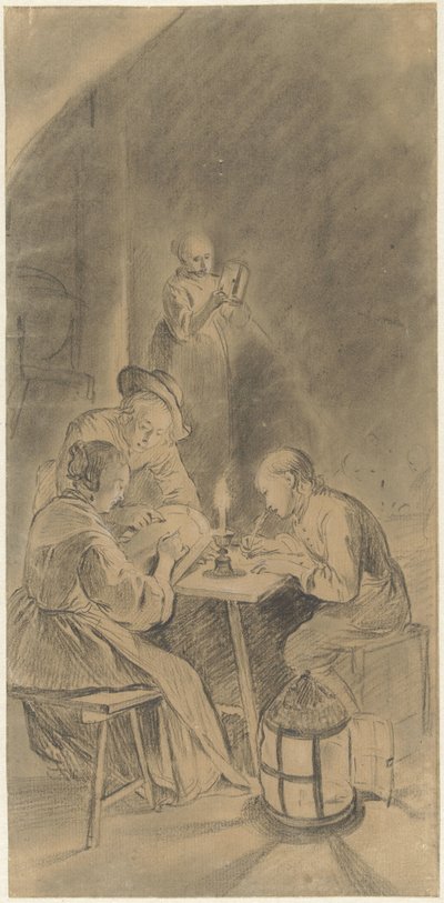 Edukacja przy świecach autorstwa Willem Joseph Laquy