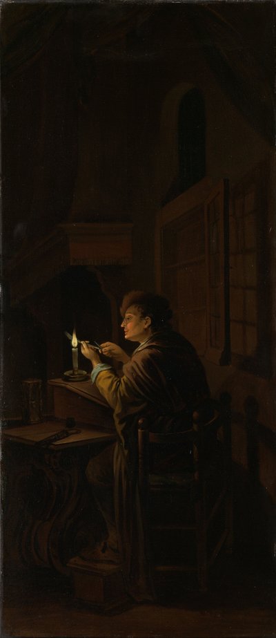 Prawy panel tryptyku: Alegoria treningu artystycznego autorstwa Willem Joseph Laquy