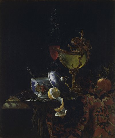 Martwa natura z Nautilus Cup autorstwa Willem Kalf