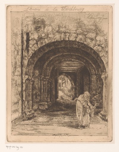 Brama wjazdowa Wartburg w Eisenach L