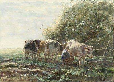 Dojarka autorstwa Willem Maris