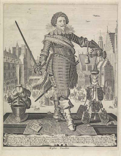 Portret Frederika Hendrika, księcia Orange autorstwa Willem Outgertsz. Akersloot