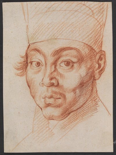 Mężczyzna w stroju koreańskim (głowa) autorstwa Willem Panneels