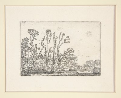 Stado owiec nad wodą, ilustracja 8 ze Zbioru krajobrazów autorstwa Willem Pietersz. Buytewech
