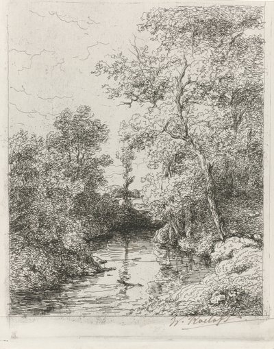 grecki autorstwa Willem Roelofs (I)
