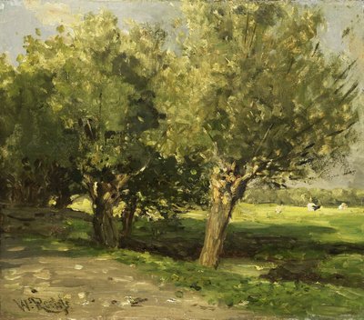 Wierzby autorstwa Willem Roelofs (I)