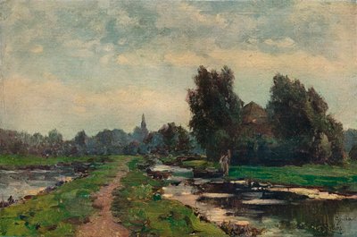 Niedaleko Goudy, XIX wiek autorstwa Willem Roelofs