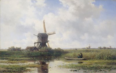 Rzeka Gein autorstwa Willem Roelofs