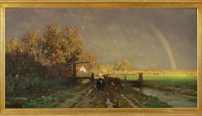 Tęcza, ok. 1874-75 (obraz na płótnie) autorstwa Willem Roelofs