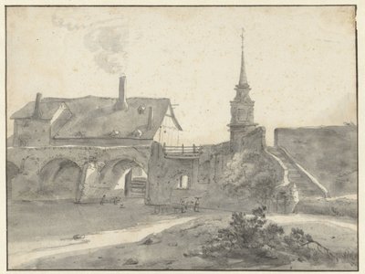 Most Treille i Złości autorstwa Willem Schellinks (attributed to)