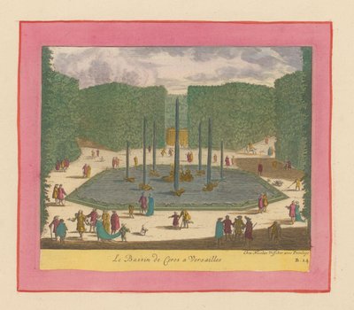 Becken und Brunnen der Ceres in den Gärten von Versailles autorstwa Willem Swidde
