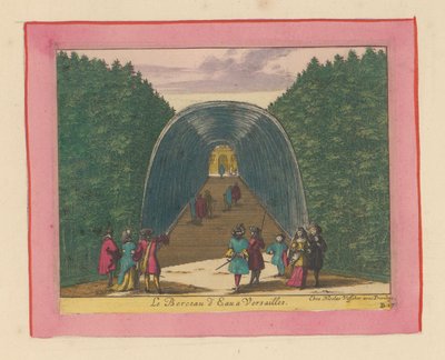 Wasserbecken in den Gärten von Versailles autorstwa Willem Swidde