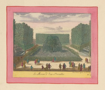 Wassermoor in den Gärten von Versailles autorstwa Willem Swidde
