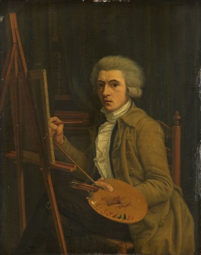 Portret malarza, prawdopodobnie samego Artysty autorstwa Willem Uppink