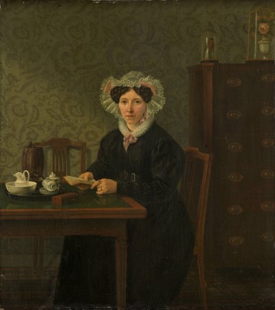 Portret kobiety autorstwa Willem Uppink