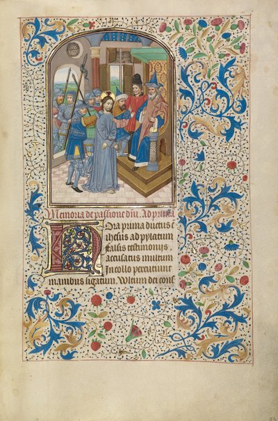 Christus vor Pilatus autorstwa Willem Vrelant