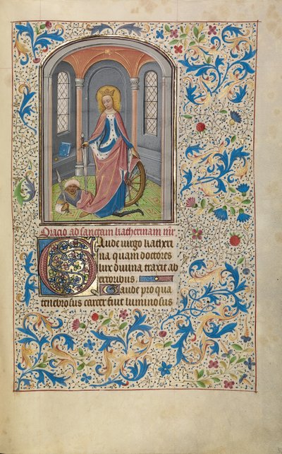 Heilige Katharina autorstwa Willem Vrelant