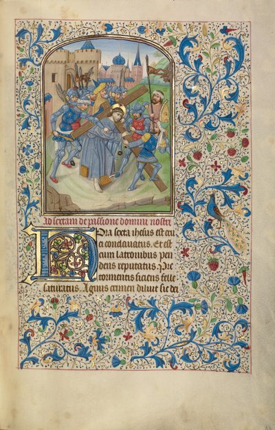 Der Weg nach Golgatha autorstwa Willem Vrelant