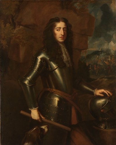 Portret Wilhelma III (1650-1702), księcia Orange autorstwa Willem Wissing (manner of)