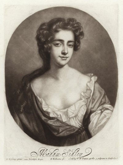 Catharine Sedley, hrabina Dorchester autorstwa Willem Wissing