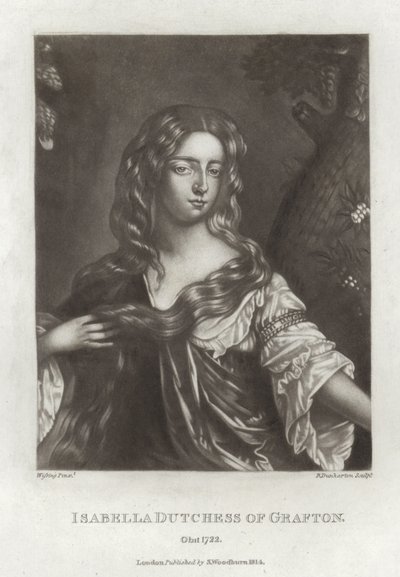 Isabella Dutchess of Grafton autorstwa Willem Wissing