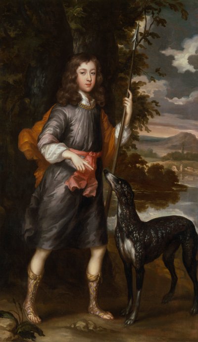 Portret chłopca autorstwa Willem Wissing