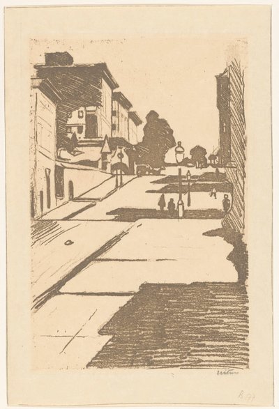 Widok na Maison Street i hotel Fairmont w San Francisco autorstwa Willem Witsen (signed by artist)