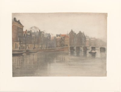 Stary Waal w Amsterdamie autorstwa Willem Arnoldus Witsen
