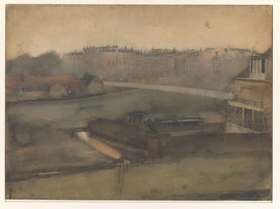Widok na Oosterpark w Amsterdamie autorstwa Willem Arnoldus Witsen