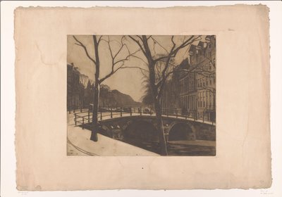Herengracht, Amsterdam autorstwa Willem Arnoldus Witsen