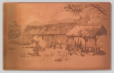 Długa oficyna, Gambar autorstwa Willem Arnoldus Witsen