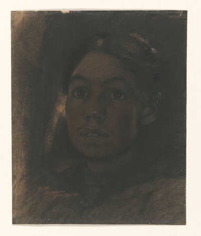 Portret Marty van Eeden-van Vloten autorstwa Willem Arnoldus Witsen
