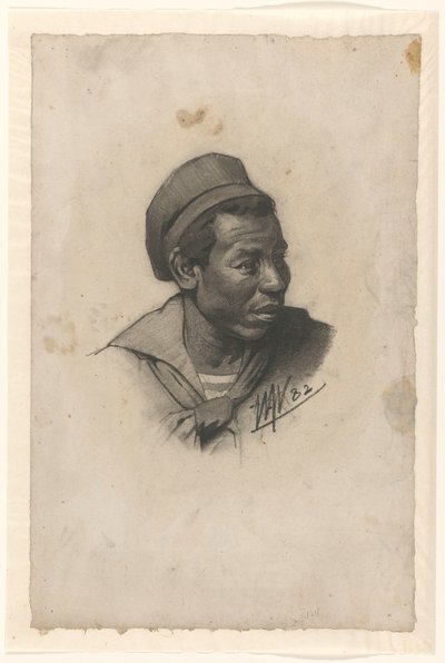 Czarny Żeglarz autorstwa Willem Arnoldus Witsen