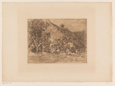 Dom wiejski (tytuł oryginalny) autorstwa Willem de Zwart