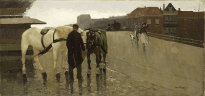 Wagenbrug w Hadze autorstwa Willem de Zwart