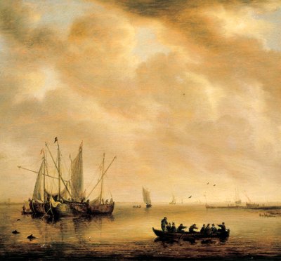 "Pejzaż morski". Obraz Willema van Diesta (1610-1673) autorstwa Willem van Diest