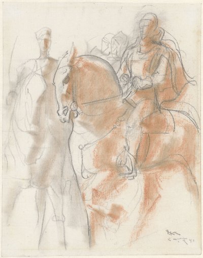 Jeźdźcy autorstwa Willem van Konijnenburg