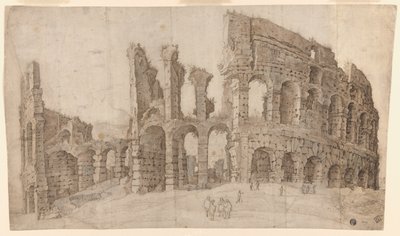 Ruiny Koloseum w Rzymie autorstwa Willem van Nieuwlandt II