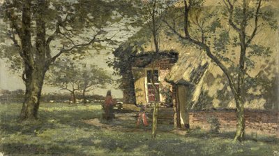 Dom wiejski autorstwa Willem van Schaik