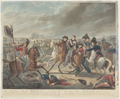 Jego Królewska Wysokość William Książę Orański w chwalebnej bitwie pod Waterloo, 18 czerwca 1815, ranny w chwili zwycięstwa / Son Altesse Royale Guillaume Prince d