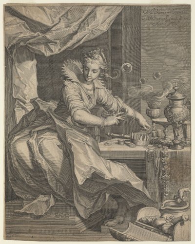 Alegoria bogactwa i luksusu, 1611 autorstwa Willem van Swanenburgh